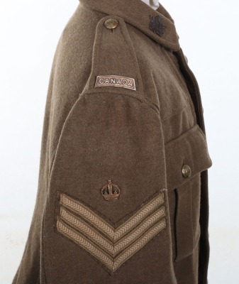 WW1 Canadian 02 Pattern Tunic, 21st CEF Battalion. - 22