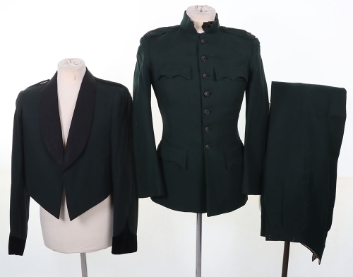 Capt T Fairfax-Ross MC Rifle Brigade Mess Dress Jacket & Patrol Jacket