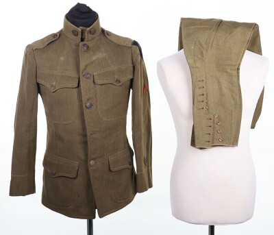 WW1 US Army 83rd Division Uniform, Tunic & Trousers.