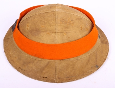 WW1 British Staff Colonels Tunic with Steel Combat Helmet Having Original Cloth Trench Cover, - 6