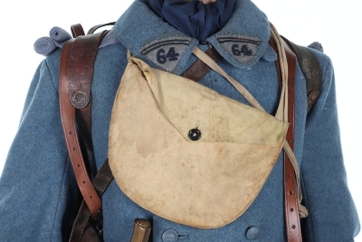 WW1 French Other Ranks Uniform and Equipment Display - 2