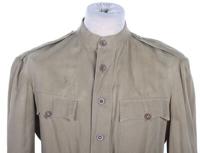 British Officers Collarless Khaki Drill Tunic - 2