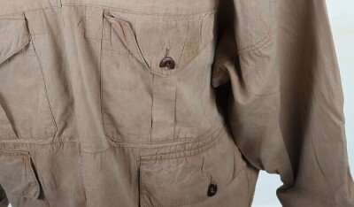 WW2 British Windproof Smock & Trousers, Drab, 1942 Dated. - 15