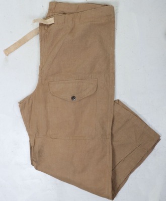 WW2 British Windproof Smock & Trousers, Drab, 1942 Dated. - 21