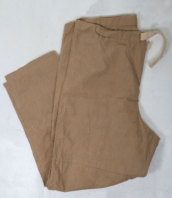WW2 British Windproof Smock & Trousers, Drab, 1942 Dated. - 22