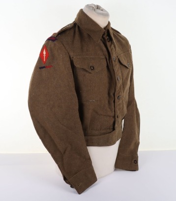WW2 Officers R.A. 1st Corps Battle Dress Blouse