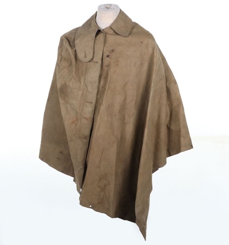 WW2 British Issue Rain Cape / Poncho.