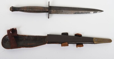 British Fairbairn Sykes (F.S) Commando Knife - 2