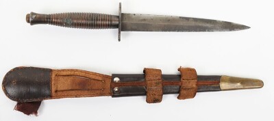 British Fairbairn Sykes (F.S) Commando Knife - 3