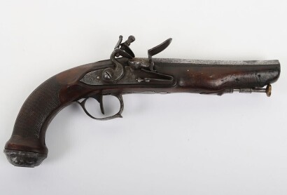 Antique Flintlock Travelling Pistol