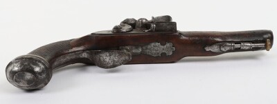 Antique Flintlock Travelling Pistol - 3