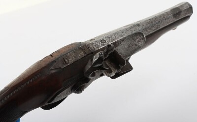 Antique Flintlock Travelling Pistol - 4