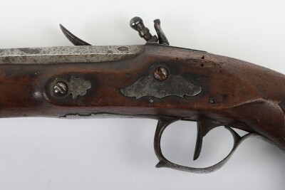 Antique Flintlock Travelling Pistol - 7