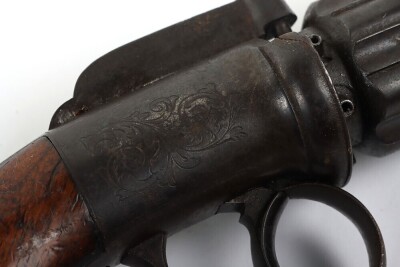 Antique Pepperbox Percussion Revolver - 2