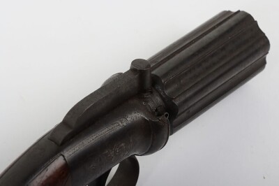 Antique Pepperbox Percussion Revolver - 3
