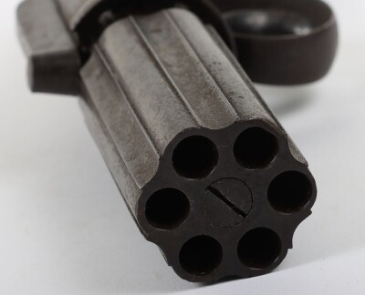 Antique Pepperbox Percussion Revolver - 7