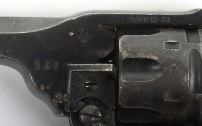 Deactivated Webley & Scott Revolver Mark IV .38 - 3