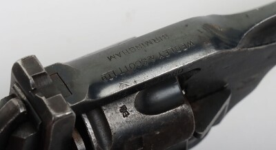 Deactivated Webley & Scott Revolver Mark IV .38 - 6