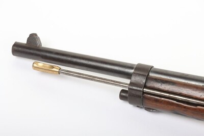 Deactivated 1890 Model French Berthier Bolt Action Carbine & Bayonet - 6