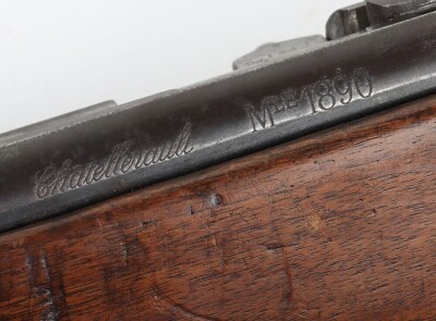 Deactivated 1890 Model French Berthier Bolt Action Carbine & Bayonet - 8
