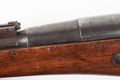 Deactivated 1890 Model French Berthier Bolt Action Carbine & Bayonet - 13