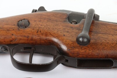 Deactivated 1890 Model French Berthier Bolt Action Carbine & Bayonet - 16