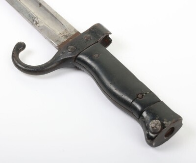 Deactivated 1890 Model French Berthier Bolt Action Carbine & Bayonet - 26