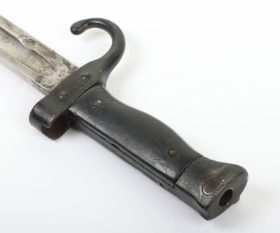 Deactivated 1890 Model French Berthier Bolt Action Carbine & Bayonet - 28