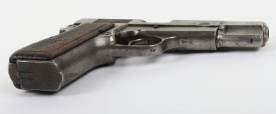 Deactivated WW2 German re-issue Browning Hi-Power Pistol - 7