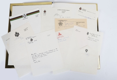 Rare Limited Edition Book Uniforms of the Security Forces of Rhodesia, with Signatures of Notable Commanding Officers, - 5