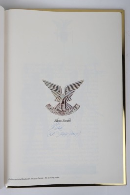 Rare Limited Edition Book Uniforms of the Security Forces of Rhodesia, with Signatures of Notable Commanding Officers, - 11