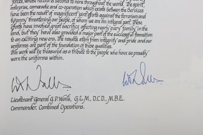 Rare Limited Edition Book Uniforms of the Security Forces of Rhodesia, with Signatures of Notable Commanding Officers, - 26