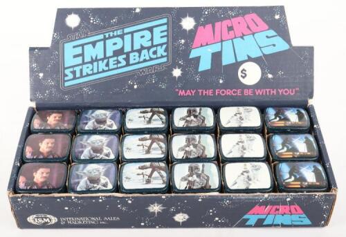 ISM 1980 Star Wars Empire strikes back Micro tins Trade box of 72