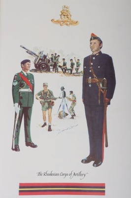 Rare Limited Edition Book Uniforms of the Security Forces of Rhodesia, with Signatures of Notable Commanding Officers, - 37