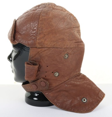 Great War Period Leather Flying Helmet by Stormguard, London - 4