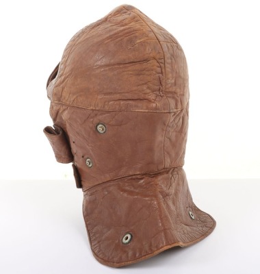 Great War Period Leather Flying Helmet by Stormguard, London - 5