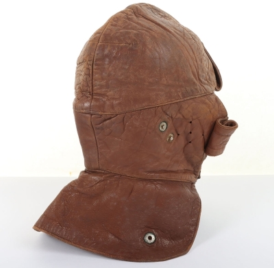 Great War Period Leather Flying Helmet by Stormguard, London - 6