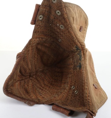 Great War Period Leather Flying Helmet by Stormguard, London - 7
