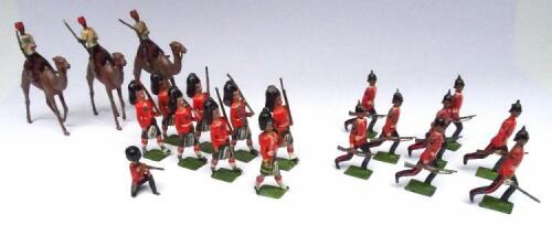 Britains set 96, York and Lancaster Regiment