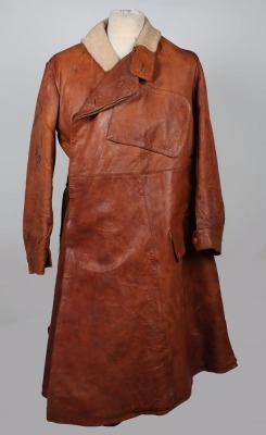 WW1 Royal Flying Corps Leather Flying Coat - 2