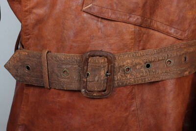 WW1 Royal Flying Corps Leather Flying Coat - 3