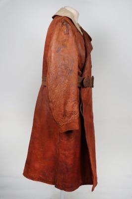 WW1 Royal Flying Corps Leather Flying Coat - 5