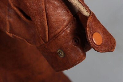 WW1 Royal Flying Corps Leather Flying Coat - 9