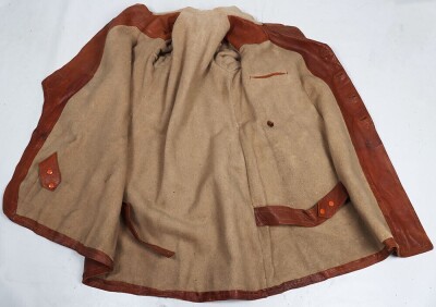 WW1 Royal Flying Corps Leather Flying Coat - 12