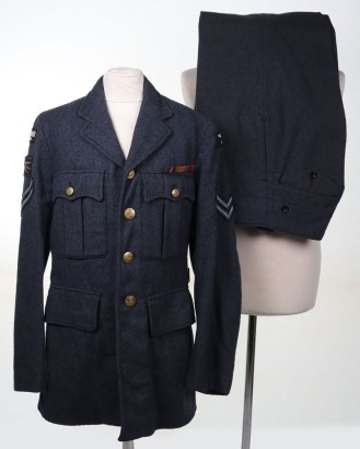 WW2 RAF Other Airman's Uniform, Tunic and War Service Dress Trousers