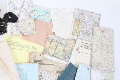 RAF Flying Helmet and Paperwork of Flight Lieutenant J Barrett - 5