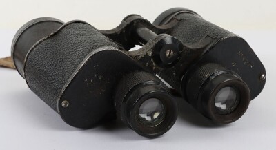WW2 Japanese Naval Binoculars with History Relating to the Japanese Destroyer Take (1944) - 7