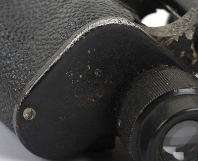 WW2 Japanese Naval Binoculars with History Relating to the Japanese Destroyer Take (1944) - 10
