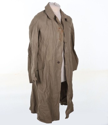 WW2 Japanese Army Canvas Raincoat - 5