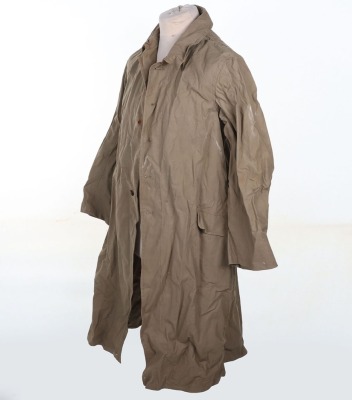 WW2 Japanese Army Canvas Raincoat - 6